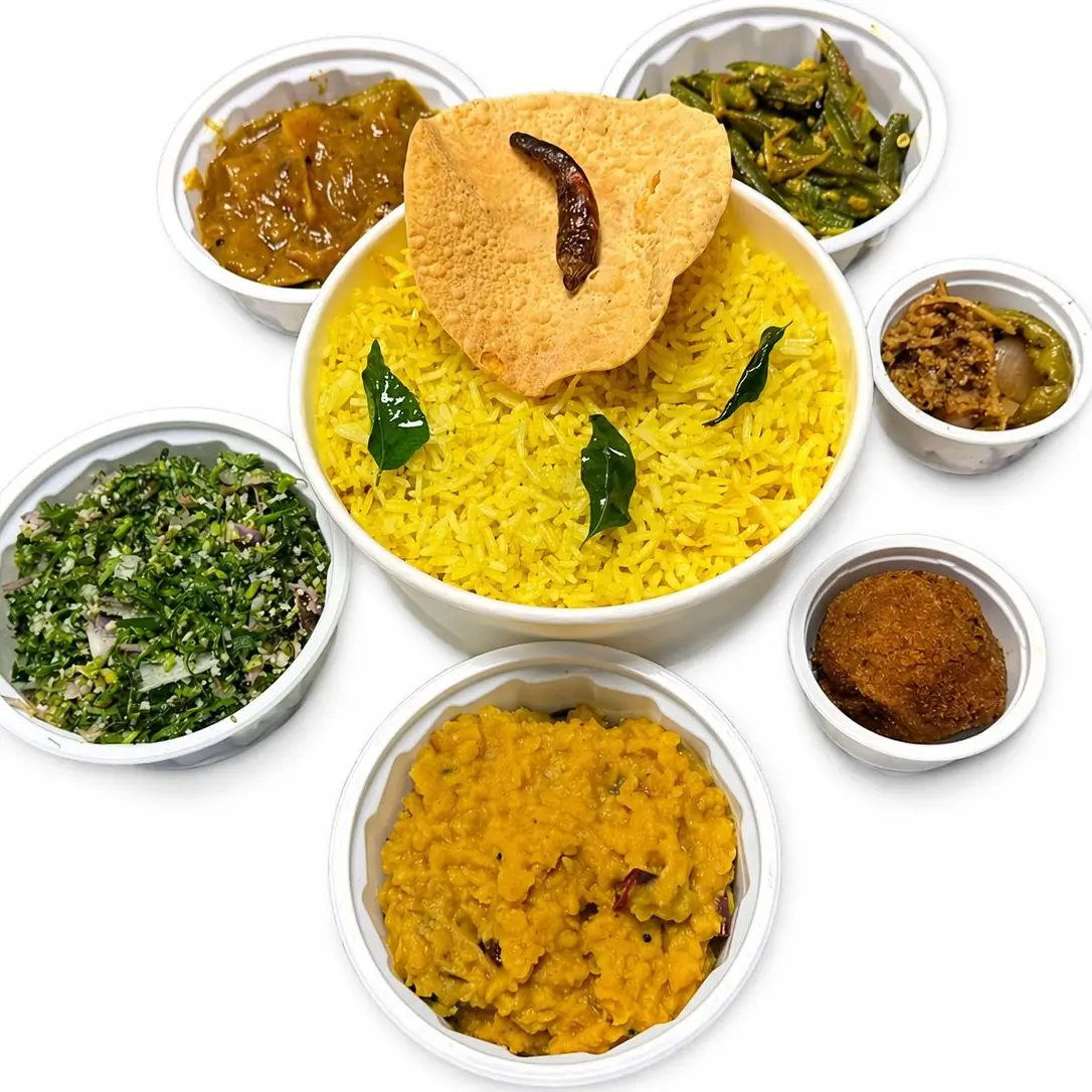 Royal Yellow Rice Feast (Veg